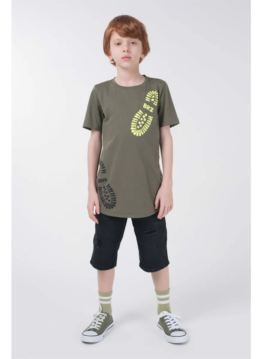 BRZ Collection Brz Kids Printed Boys Short Sleeve T-Shirt