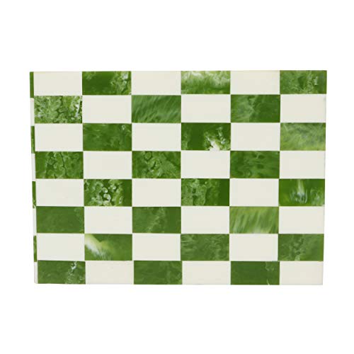 BeFunky Designer Handcrafted Pearl Finish MDF Wooden Cutlery Stand/Holder | Organizer for Dining Table & Kitchen | Special Pearl Long Lasting Finish (Green Chess) - Image 5