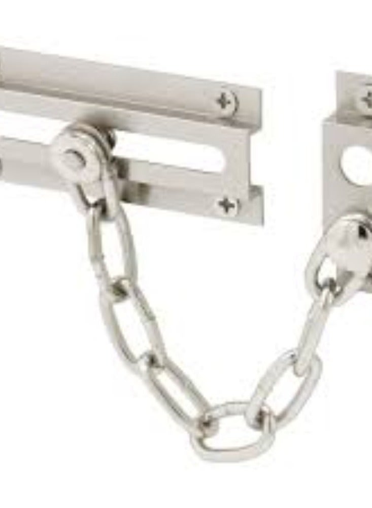 KNP KNP Chain Door Guard is a simple yet effective security device used to enhance safety in residential or commercial settings. - Image 1