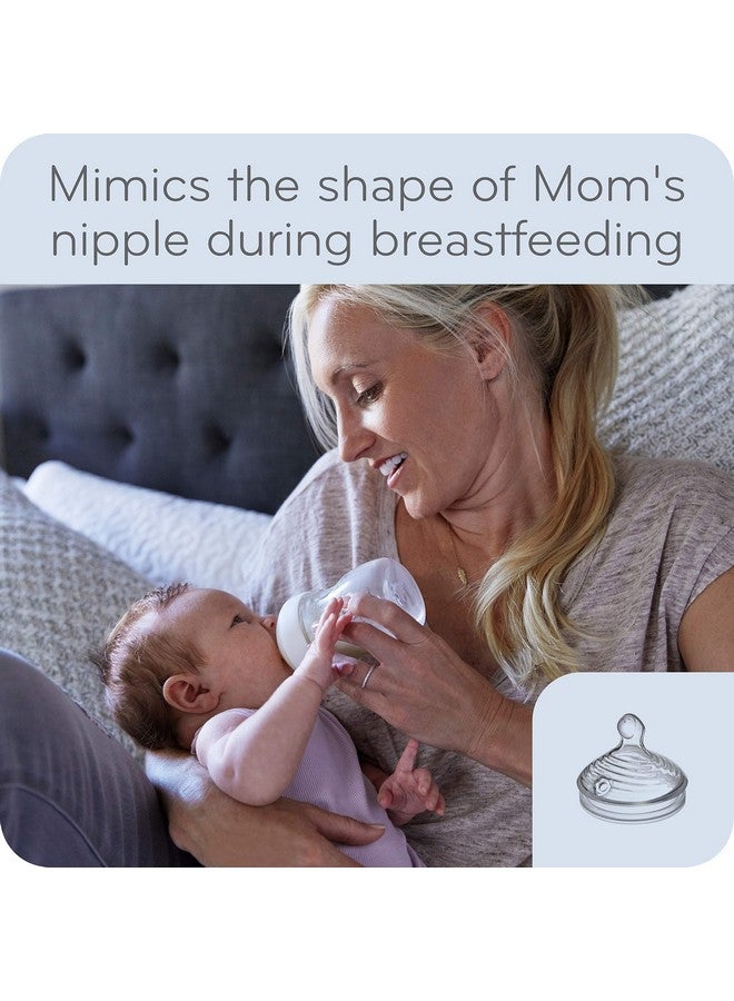 نوك مجموعة هدايا زجاجات الأطفال NUK Simply Natural مع SafeTemp - Image 2