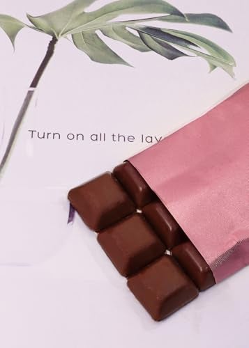 PPhtony Foil Candy Wrapper 100Pcs 6x6 Inch Aluminum Chocolate Bar Wrapping Paper Sheets for Wedding Birthday Christmas (Pink, 6x6) - Image 4