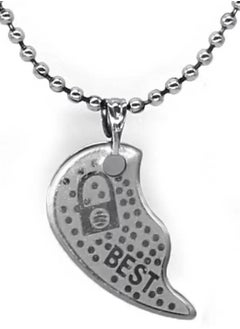 Generic Girlfriends Chain Best Friends Two Pieces Heart Shape Necklace  - Image 2