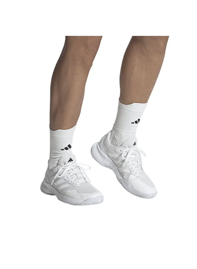 adidas أحذية تنس أديداس جيم كورت 2 للرجال أبيض