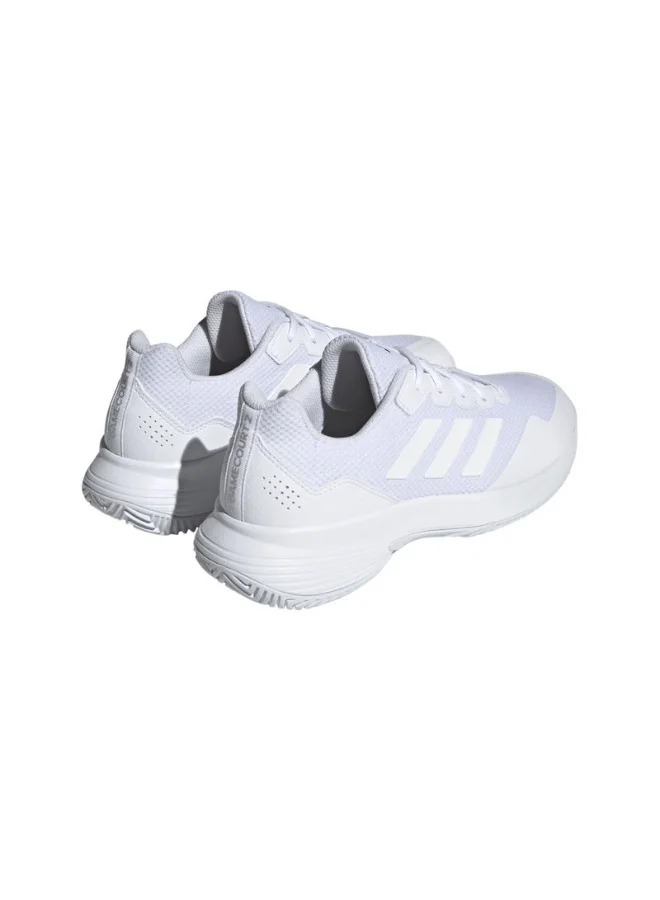 adidas Originals FTWWHT/FTWWHT/MSILVE adidas GameCourt M White