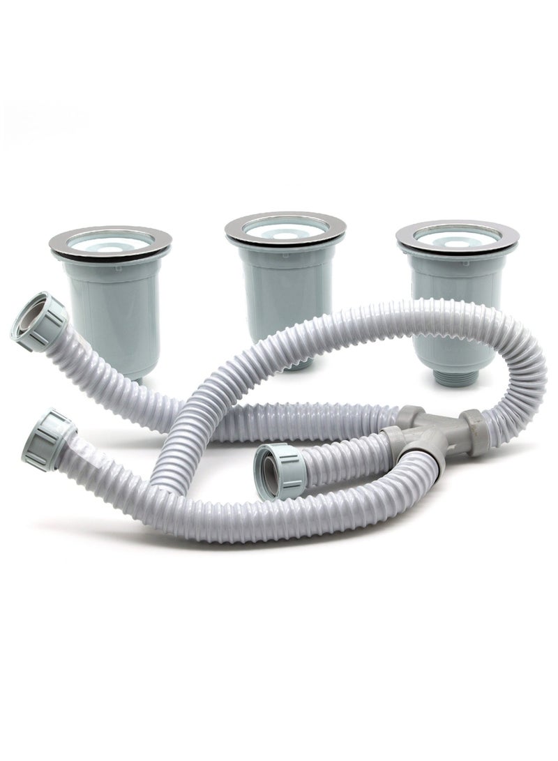 Kana Triple drain directly attached to the sink - Image 3