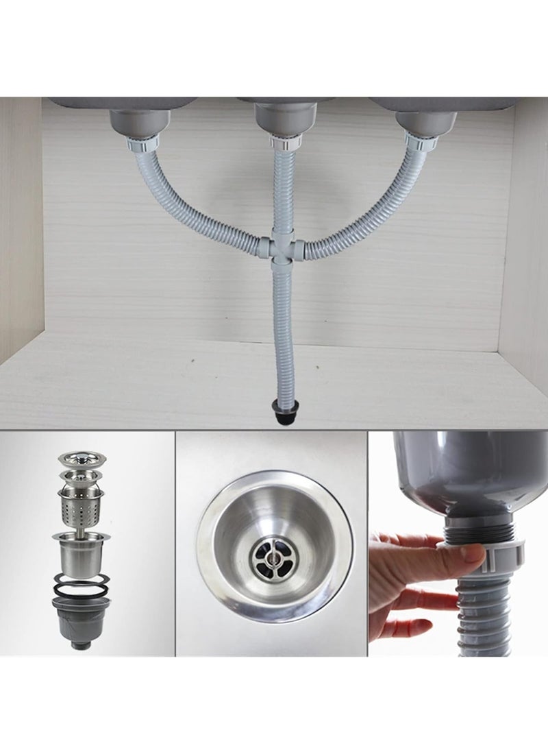 Kana Triple drain directly attached to the sink - Image 5