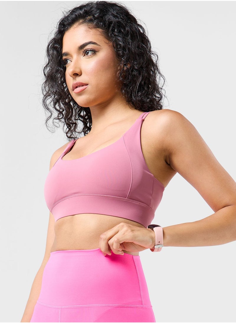 FRWD - Knotted Back Detail Athletic Bra - Image 1