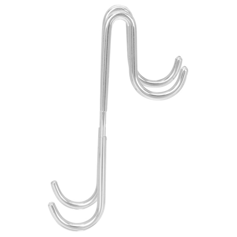 Stainless Steel Hanging Hook Towel Holder For Bathroom Kitchen Space Saving - Image 2
