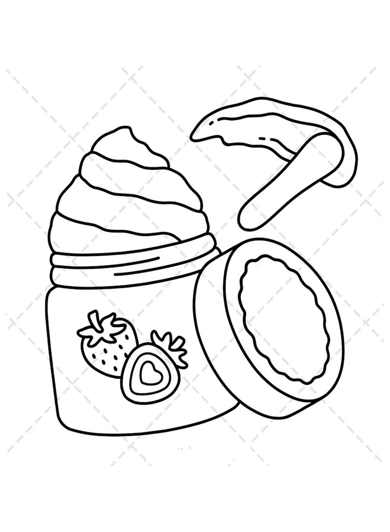 سوز حب الذات: كتاب تلوين لعلاج الفتيات، ٥٢ صفحة مرسومة يدويًا، ٨.٥ × ٨.٥ بوصة، لإلهام نفسكِ وحب ذاتكِ (كتاب تلوين جريء وسهل) - Image 5
