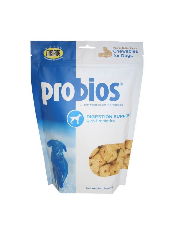 Probios - Probios® Dog Treats - Digestion Support - 1lb Pouch - Image 1