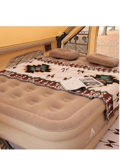 Generic Elevated Outdoor Air Mattress - Single and Double Sizes, Automatic Inflatable Cushion for Beach, Camping, and Tent Relaxation  - Image 4