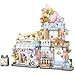 MEIEST Mini City Shop Street View Building Blocks Model SetSimulation Animals Architecture Collection Particle Construction Building Bricks ToyHome Decoration Flower Shop - Image 3