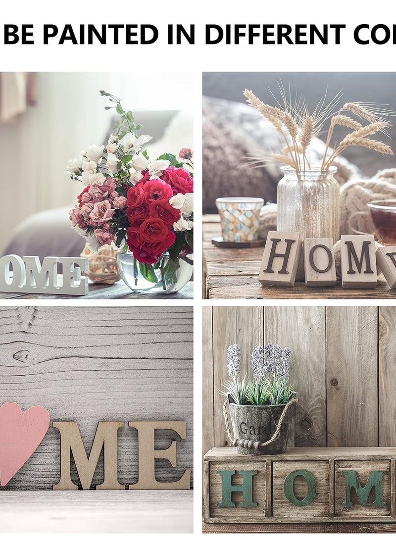 Hicarer 24 Pieces Wooden Greek Letters Singer Layer Unfinished Wood Greek Alphabets Greek Wood Letters for DIY Arts and Crafts Home Decorations Making, 2 Inch - Image 3