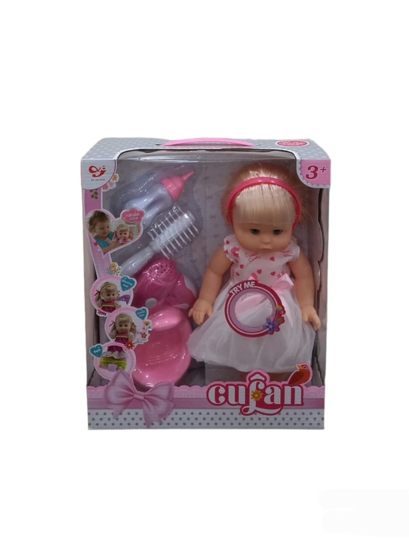 Generic Baby Doll With Accessories 