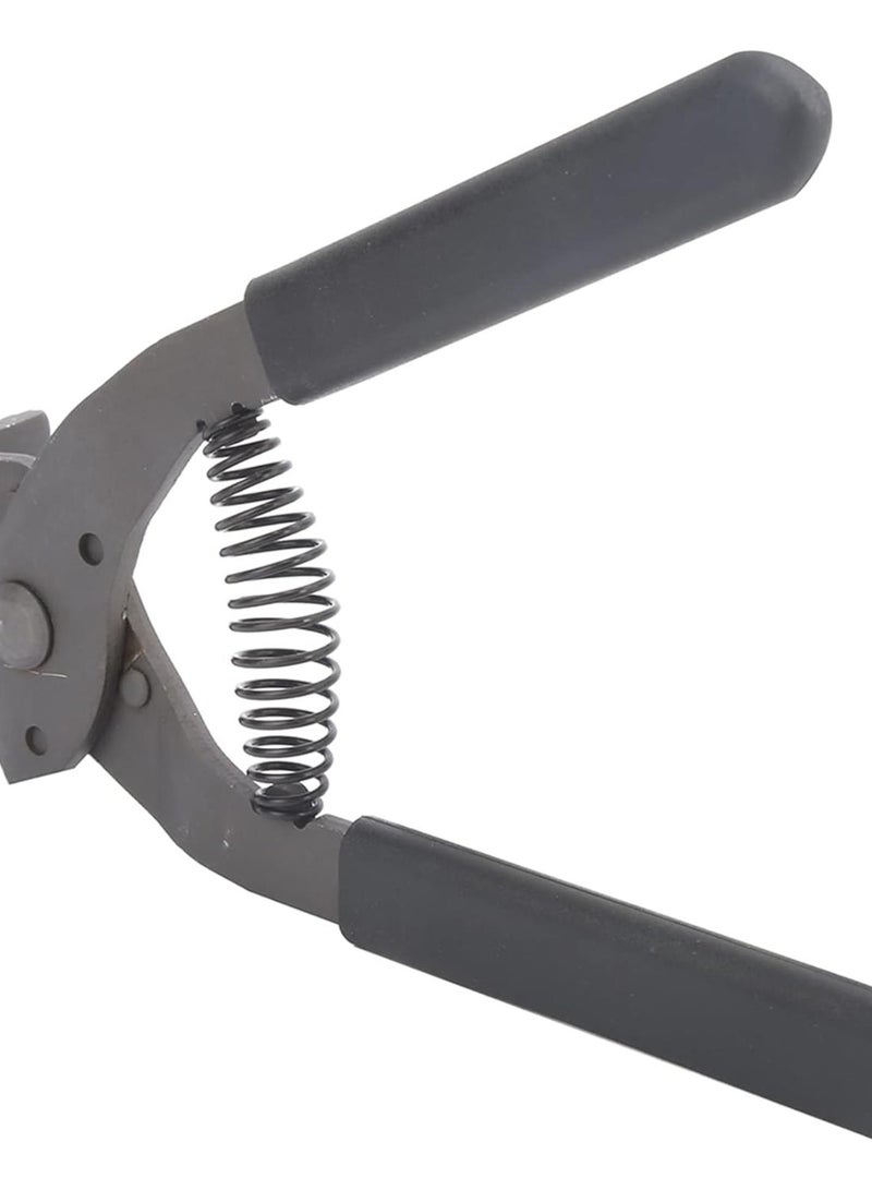 GGOOT Punch Plier Punch Plier Handheld Silent 4mm 4 Prong Leather Craft Hole Punching Tool for Belts and Saddles, Heavy-Duty Hardware Tool - Image 2