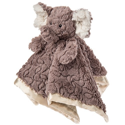 Mary Meyer Baby Lovey Putty Nursery Newborn Toddler Boys and Girls Security Blanket Stuffed Animal Soft Snuggle Toy 13 x 13Inches Elephant - Image 1