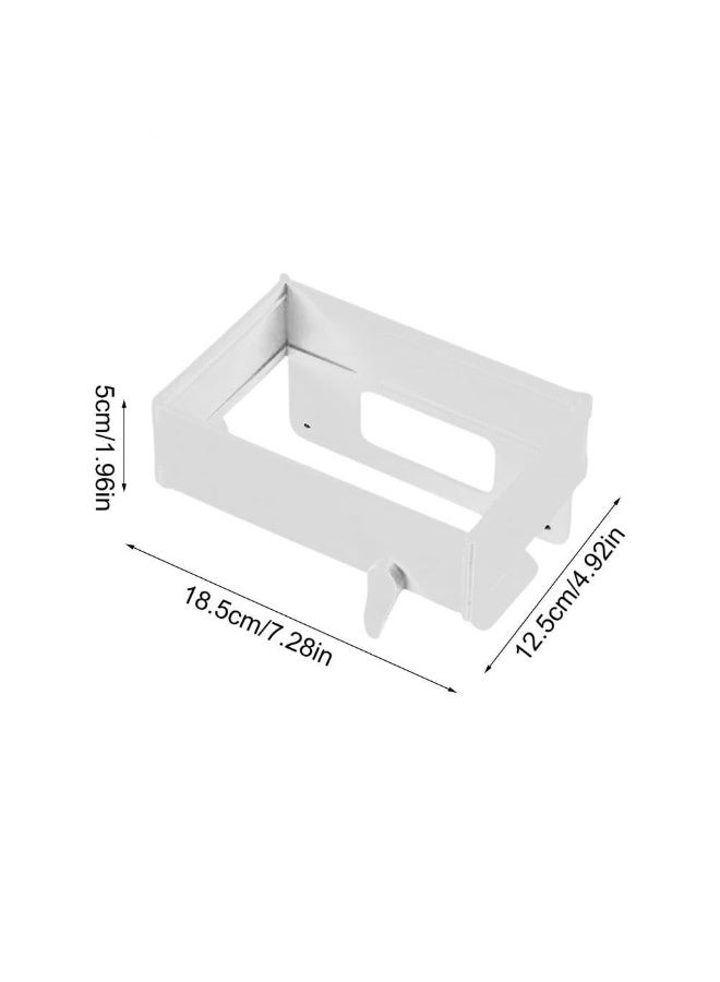 Foldable trash bag holder, easy to install, space saving, suitable for kitchen, bathroom, office, student dormitory, fits regular bags, imported, durable, practical W - Image 3