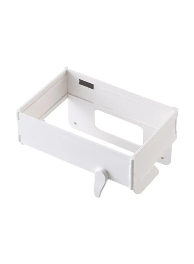 Foldable trash bag holder, easy to install, space saving, suitable for kitchen, bathroom, office, student dormitory, fits regular bags, imported, durable, practical W - Image 4