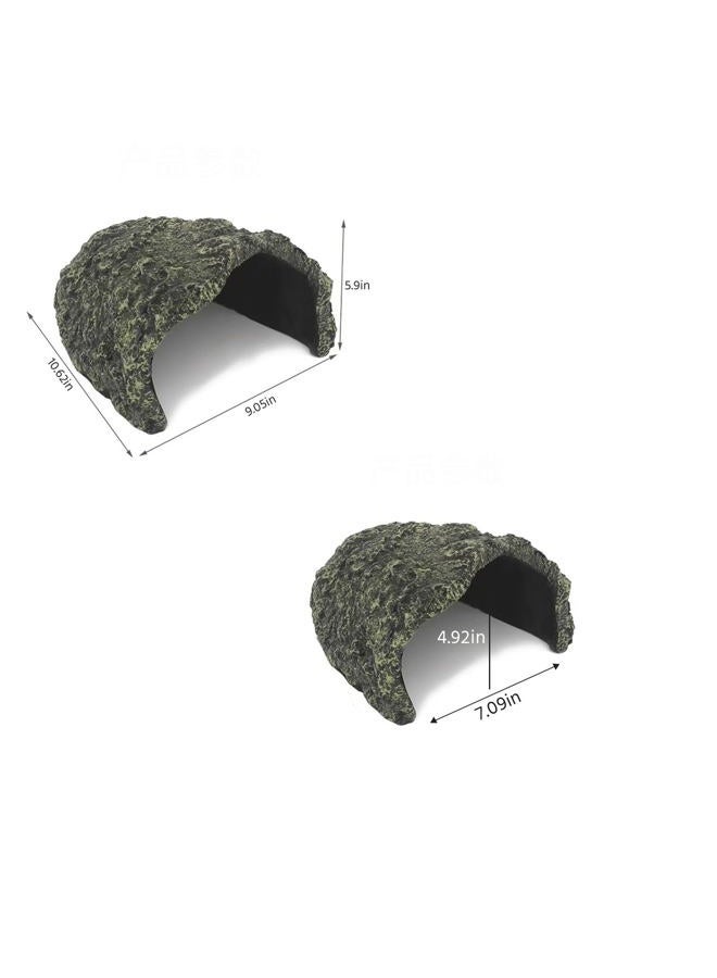 Repticircle Reptile Hide Resin Snake Hides, Bearded Dragon Hide, Lizard Leopard Gecko Habitat - Image 3