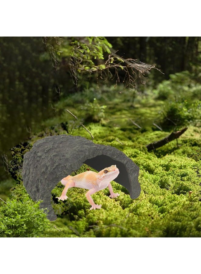Repticircle Reptile Hide Resin Snake Hides, Bearded Dragon Hide, Lizard Leopard Gecko Habitat - Image 5