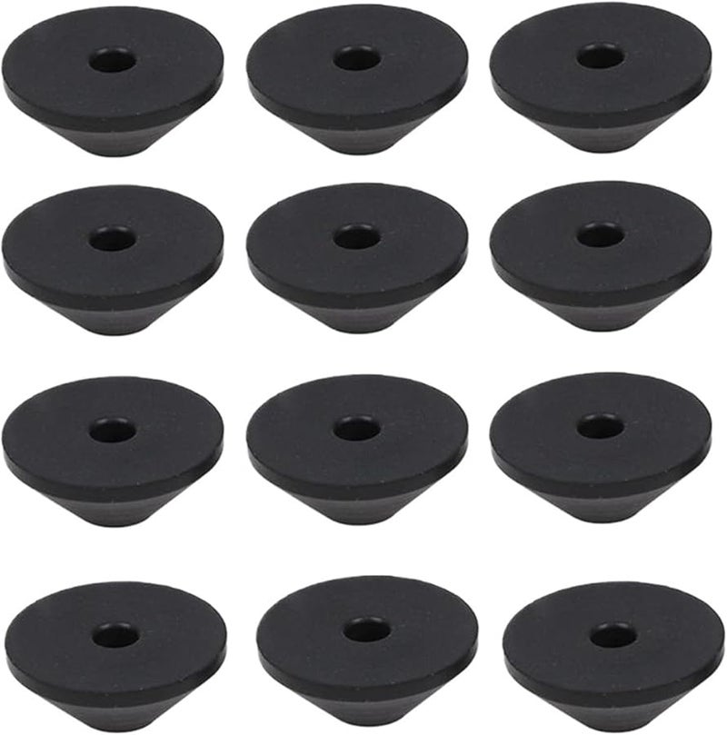 طقم واشرات ختم مسامير خزان المرحاض 120 قطعة من المطاط المخروطي لمنع التسرب - Image 1