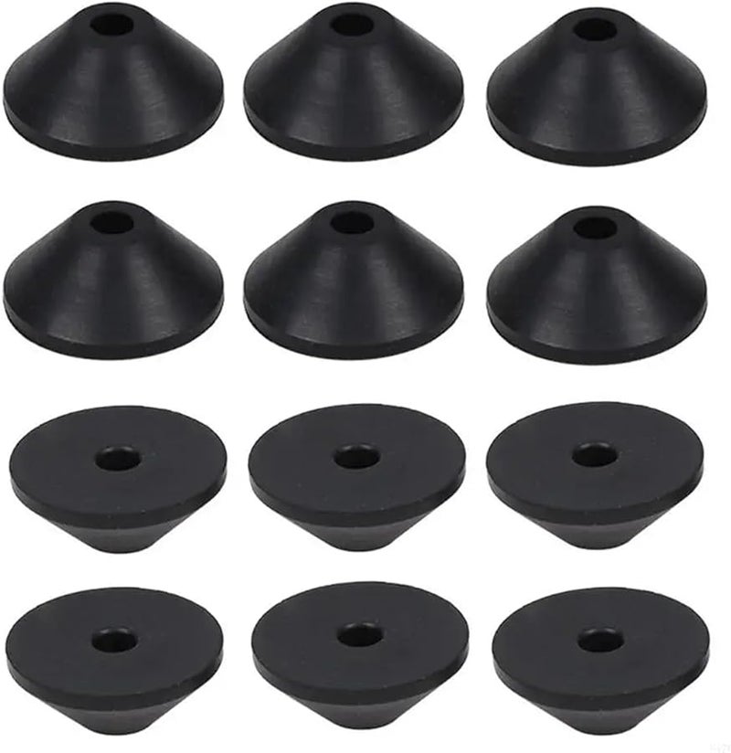 طقم واشرات ختم مسامير خزان المرحاض 120 قطعة من المطاط المخروطي لمنع التسرب - Image 4