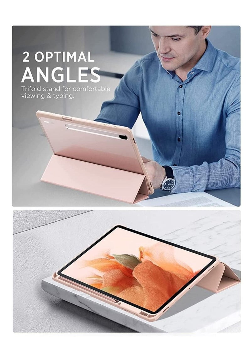 Captaintech Case Fits for Samsung Galaxy Tab S8 Tab S7 FE 12.4 Inch 2021 (SM-T730/T736B) / Galaxy Tab S7 Plus 12.4-Inch - Image 5
