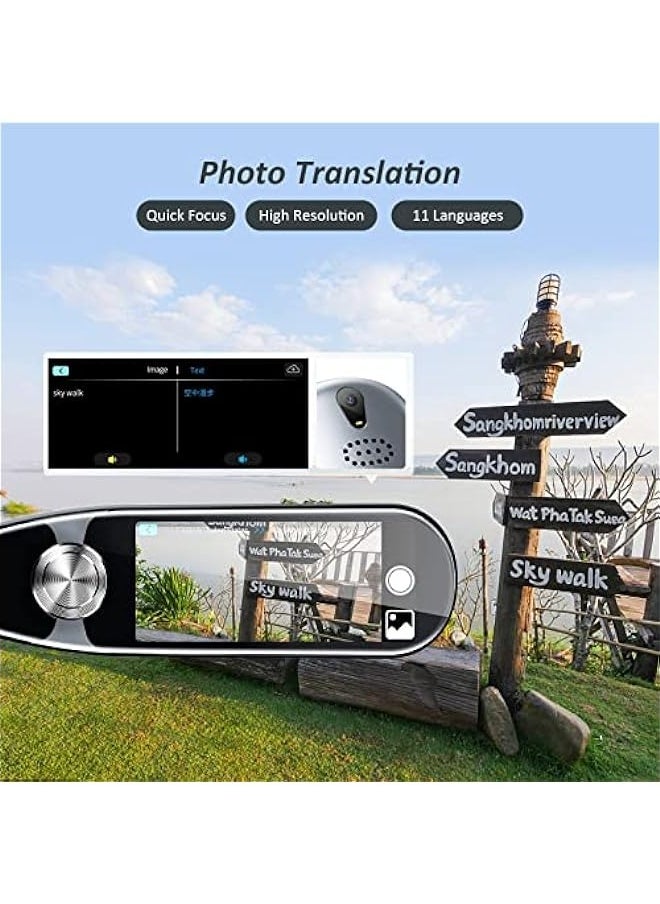 ANKOVO - Reader Pen OCR Digital Translation Pen Scanner 112 Language Translator Device Dictionary Pen, Text Extract, Scanning Translation Pen for Dyslexia Text to Speech Multilingual Translation Device - Image 1