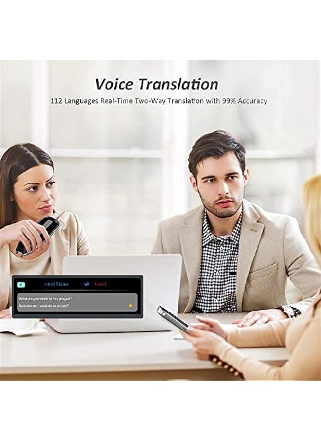 ANKOVO - Reader Pen OCR Digital Translation Pen Scanner 112 Language Translator Device Dictionary Pen, Text Extract, Scanning Translation Pen for Dyslexia Text to Speech Multilingual Translation Device - Image 1