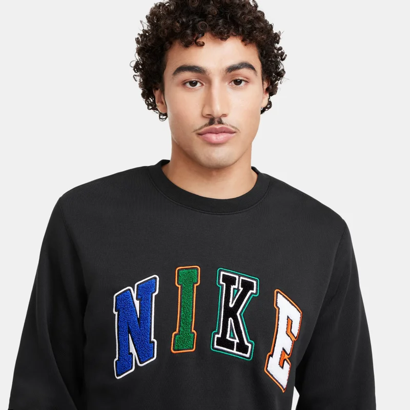 Nike Black Men's Club Sweatshirt for Men | Best Price UAE
