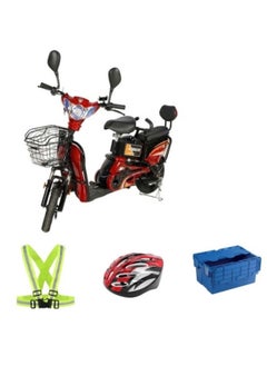 Electric Grocery Bike 16 Size Tyre Red - pzsku/Z31D8C389F0CAC4EDB80AZ/45/_/1736216682/20938d4b-62e7-40a4-b035-1c2f653437e2