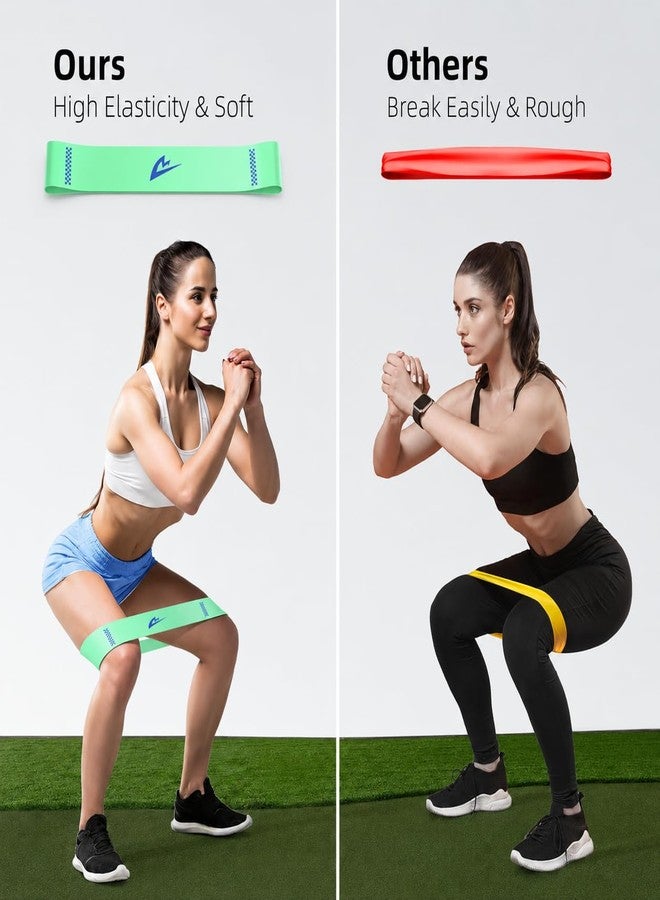 Sonic Cat Pull Up Assistance Bands Set, Natural Latex Resistance Bands for Working Out, 5 Resistance Levels from 5 to 40 lb, Long Bands with Carry Bag for Home Gym and Strength Training by SONIC CAT - Image 5