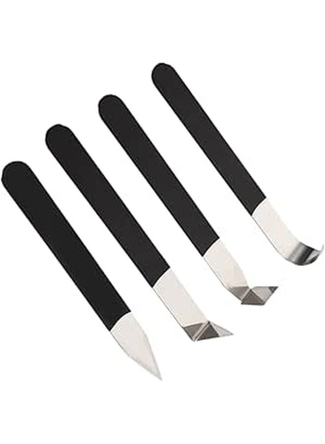 4 Piece Clay Sculpting Tools DIY Pottery Carving Kit For Adults Kids Art Craft - Image 1