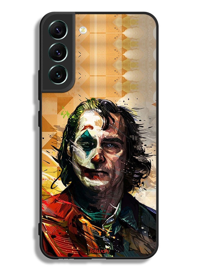 Tolwak Samsung Galaxy S22 5G Protective Case Cover Joker Paint Art - Image 3
