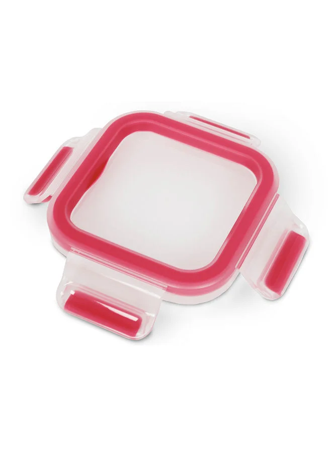 Tefal MASTERSEAL GLASS 0.18L Square food container Transparent / Red N1041310