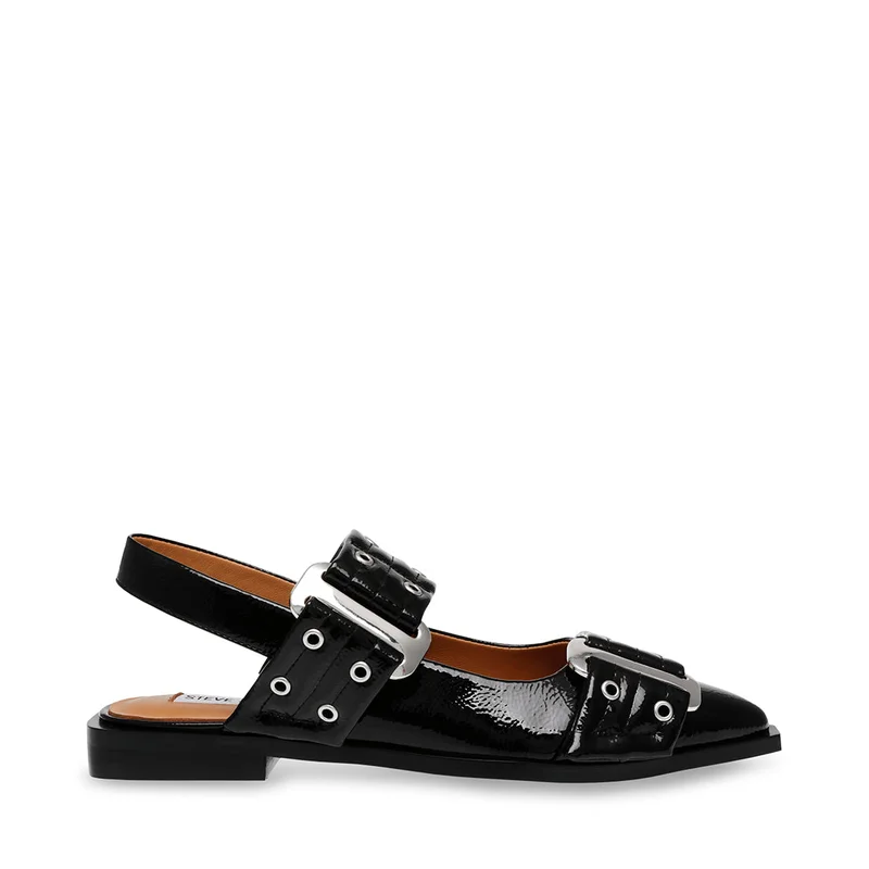 ستيف مادن GRAND AVE Eyelet Detail Singback Flats