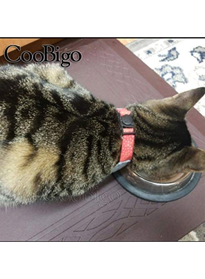 CooBigo 25pcs 3/8" (11mm) Cat-Head Plastic Safty Breakaway Buckles for Bra Cat Dog Collar Paracord FLC124(Mix-s), Assorted, 3/8" (11mm) - Image 5