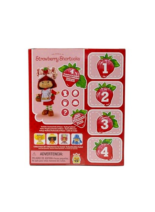 The Loyal Subjects Strawberry Shortcake 5.5 Inch Poseable Fashion Doll - Image 4