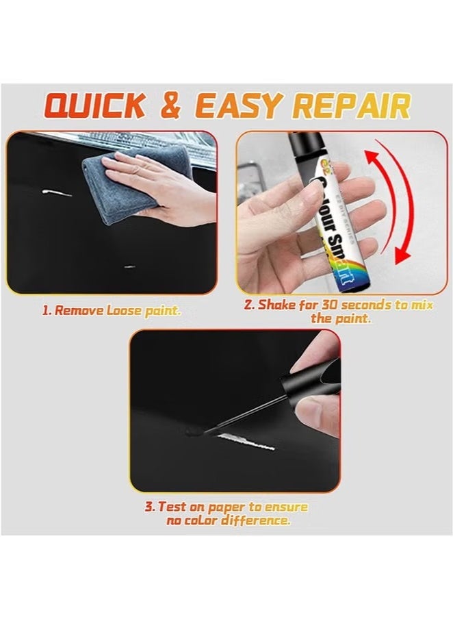 Generic Car Scratch Remover, Car Paint Scratch Repair, Car Scratch Remover Pen, Car Accessories Car Pro Mending Car Remover Scratch Repair Paint Pen, Automotive Touch Up Paint (Black)  - Image 3