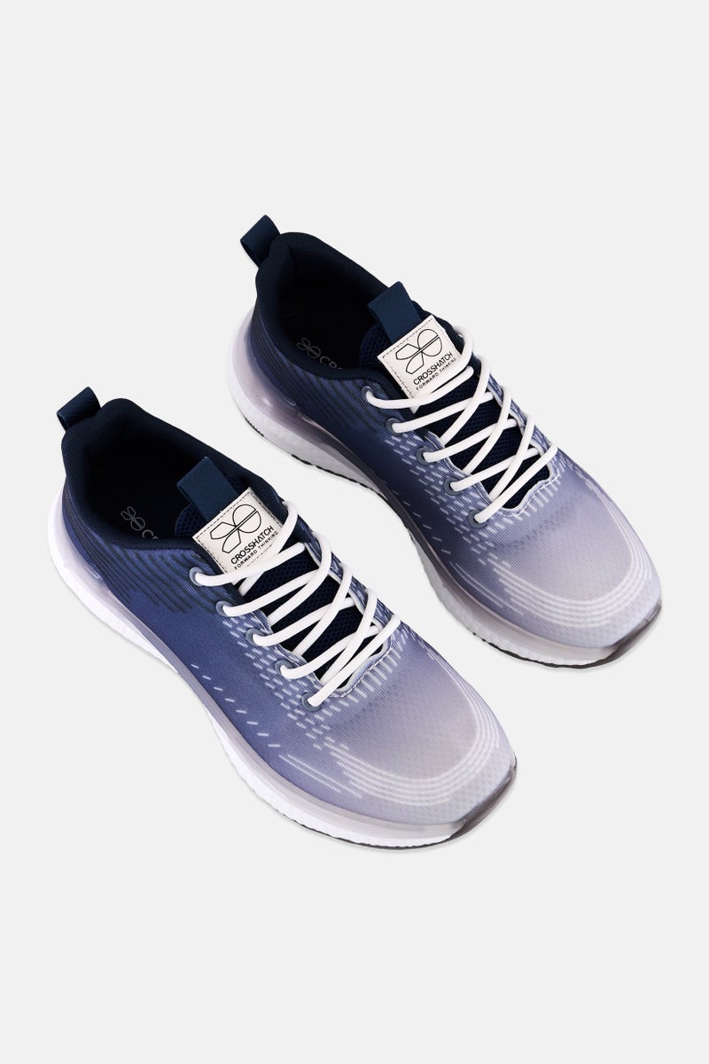 CROSSHATCH Men Azra Lace Up Training Shoes, Multicolor - Image 4