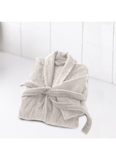 Rest Terry Bathrobe With Pockets Ivory Xxl Hotel Luxury Loungewear Cotton Soft And Absorbent Comfortable After Shower Bathrobe Fade Resistant For Men And Women One Size Fits All 45X30X65Cm  - Image 3