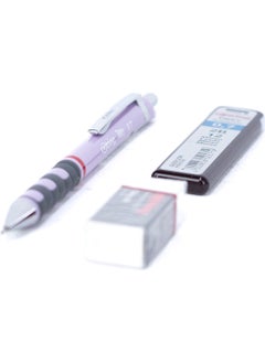 Rotring Oppland Stationery Tikky 2b Tip Pencil Original Eraser Gift 0.7 mm Ergonomic Durable Set  - Image 2