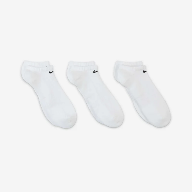 Nike White Everyday Cushion No-Show Training Socks (3 Pack)  | Best Price UAE
