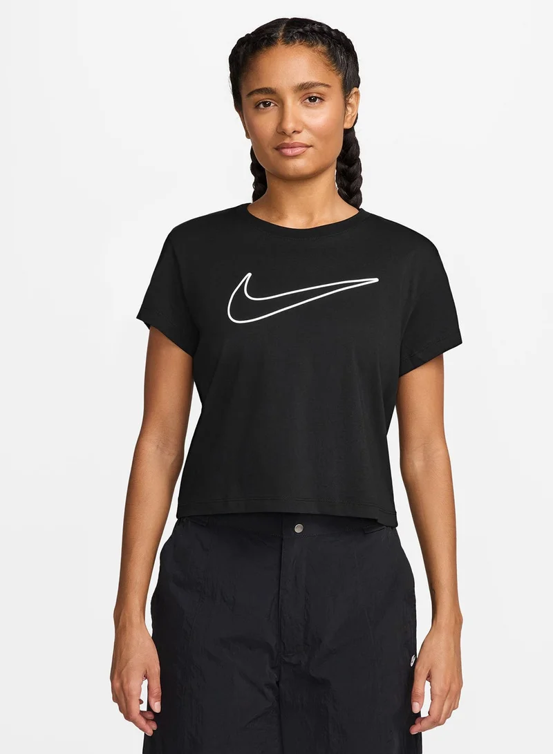 Nike Nsw Club Hybrid Logo T-Shirt