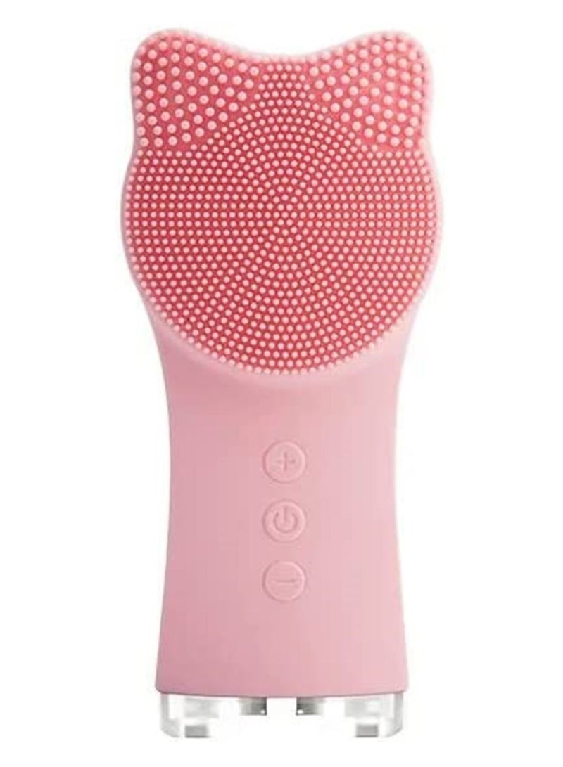 إم إي سي فرشاة كهربائية للوجه مقاومة للماء كهربائية تدليك الوجه بالموجات فوق الصوتية وغسل سبا فرشاة تنظيف الوجه من السيليكون