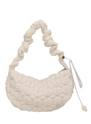 Puffer Bag, Tote Bag for Women, Quilted Padded Tote Bags for Women, Lightweight Puffy Tote Bag with Compartments, Puffy Hobo Purse, Lightweight Down Cotton Cloud Pleated Crossbody Bag, White - pzsku/Z31D99B7CD0784D3A0BECZ/45/_/1727588365/3ff7cf22-6adf-4422-8945-5bccc3dae329