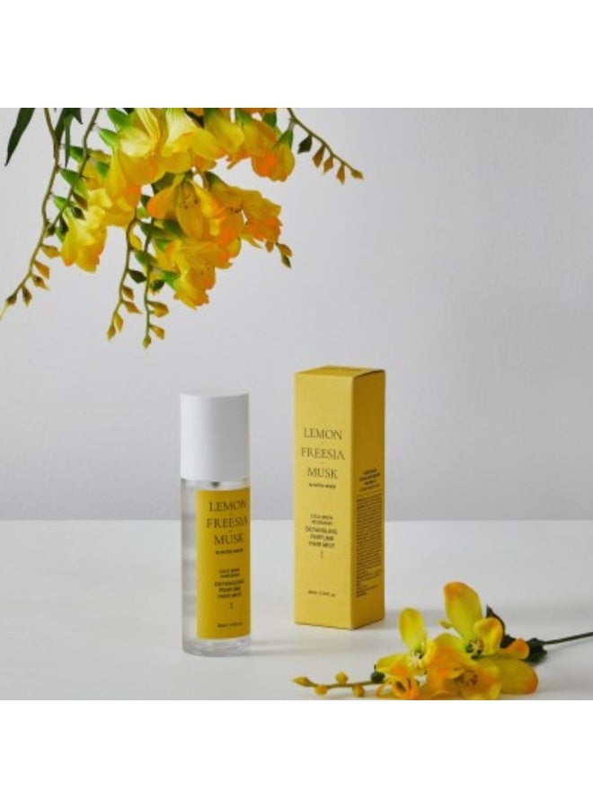 Rated Green Cold Brew Rosemary Detangling Perfume Hair Mist Lemon Freesia Musk 80ml - Image 3