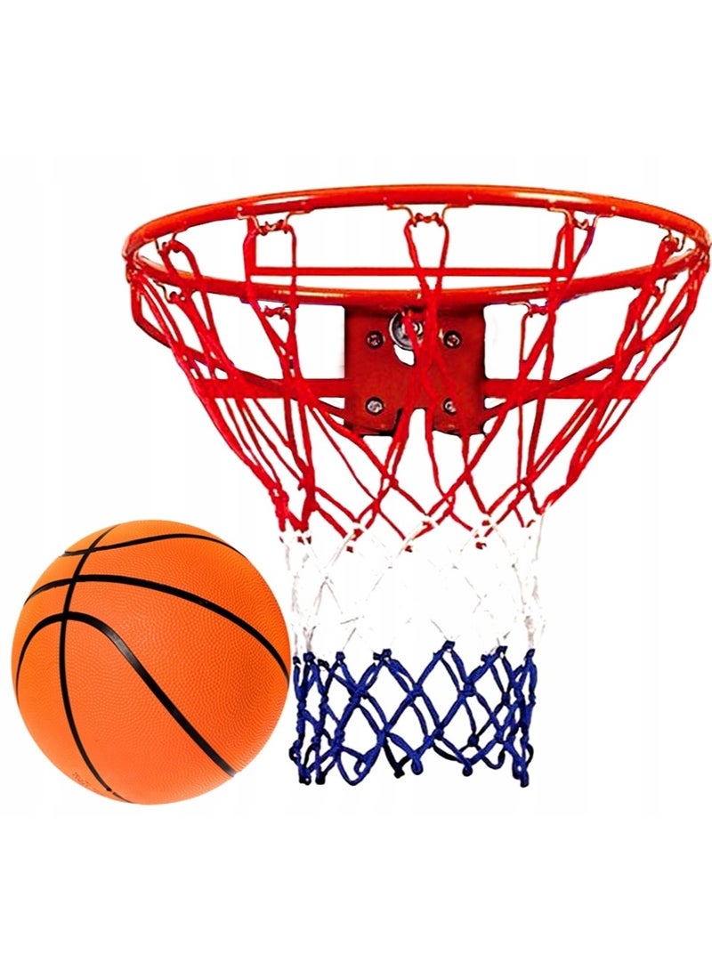 Basketball hoop set with net and ball  - Image 3