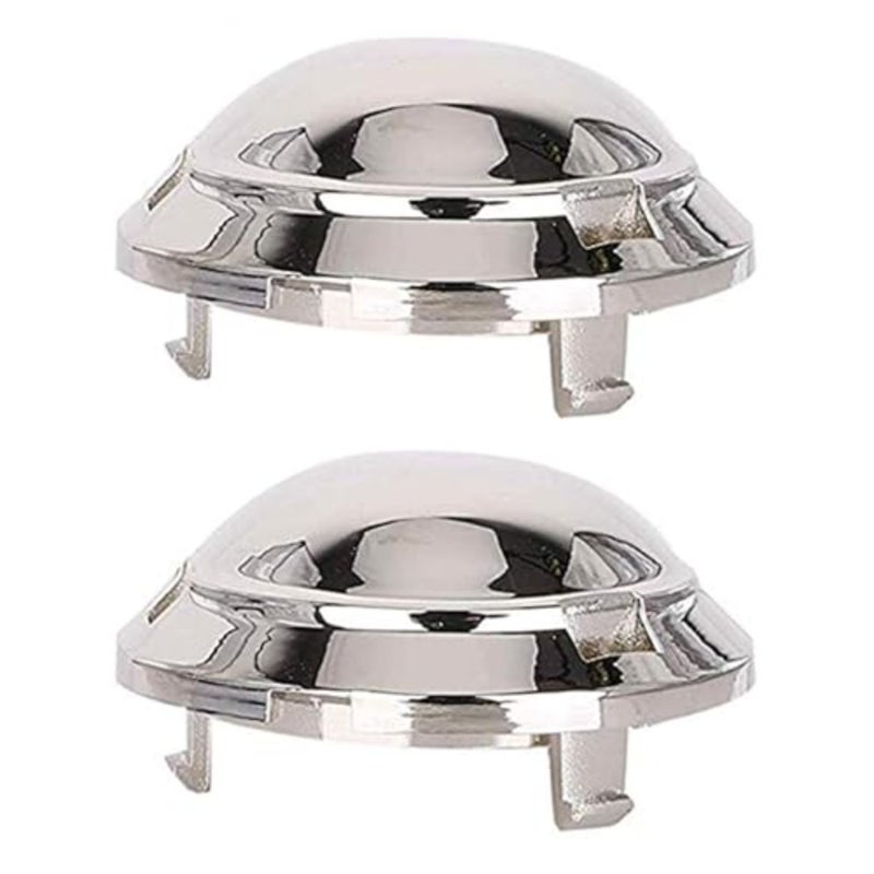 Washer pulsator cap replacement part for DC66-00777A, 2-pack, durable plastic, black, precise fit and easy installation - Image 1