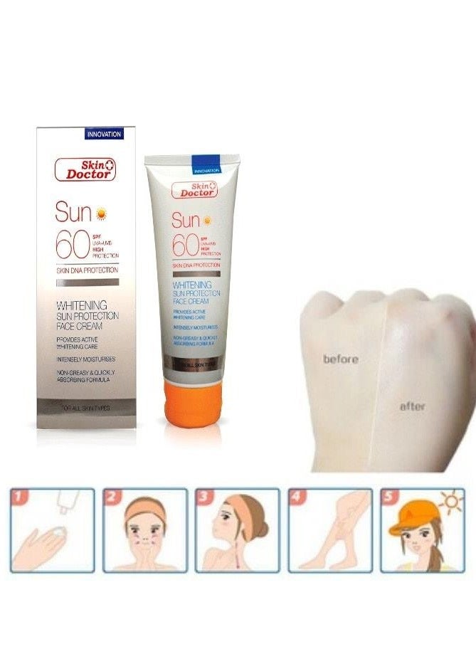 Skin Doctor Whitening Sun Protection Face Cream 125ml - Image 3